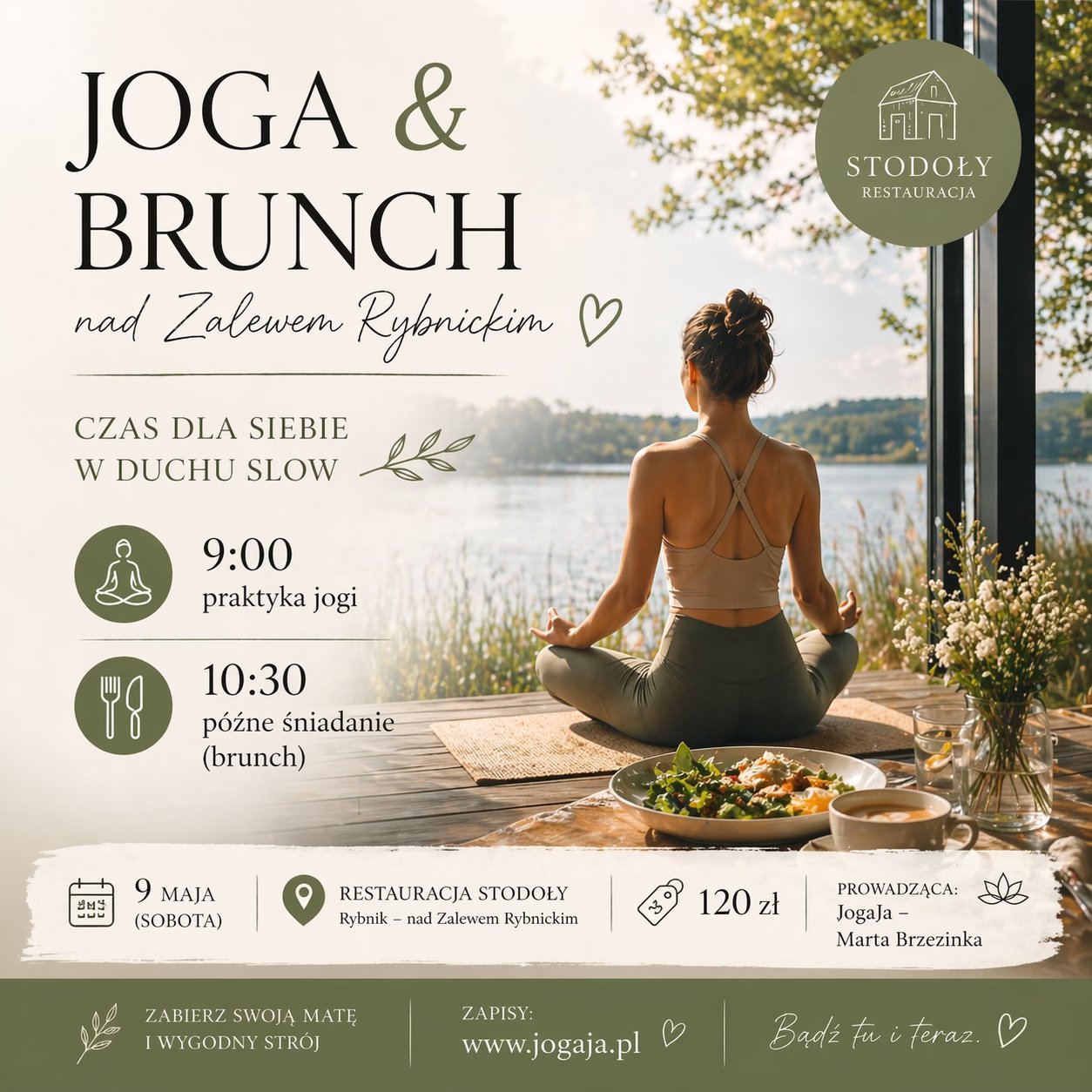 🧘♀️ Joga & Brunch nad Zalewem Rybnickim 🧘♀️